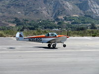 N3040G @ SZP - 1961 Forney F-1A AIRCOUPE, Continental C-200 100 Hp upgrade by STC replacing original C-90, landing roll Rwy 22 - by Doug Robertson