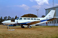 ZS-OJG @ FAJS - Cessna 404 Titan II [404-0063] Johannesburg Int~ZS 09/10/2003 - by Ray Barber