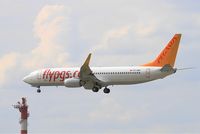 TC-AGP @ LFPO - Boeing 737-82L, Short approach Rwy 26, Paris-Orly Airport (LFPO-ORY) - by Yves-Q