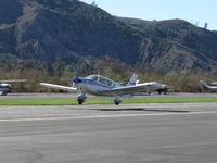 N16497 @ SZP - 1973 Piper PA-28-235 CHEROKEE CHARGER. Lycoming O-540-D4B5 235 Hp, takeoff Rwy 04 - by Doug Robertson