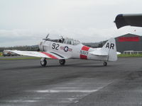 ZK-WAR @ NZAR - at open day along with six other harvards - by magnaman