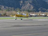 N406L @ SZP - Provo PROVO 6, Lycoming O-320 160 hp, takeoff roll Rwy 04, lady flown - by Doug Robertson