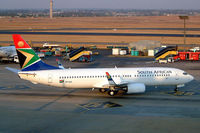 ZS-SJL @ FAJS - Boeing 737-8BG [32356] (South African Airways) Johannesburg Int~ZS 08/10/2003 - by Ray Barber