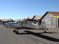 N1947V @ SZP - 1947 Cessna 120, Continental C85 85 Hp - by Doug Robertson