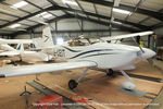 G-CEIT @ EGBG - inside the turntable hangar at Leicester - by Chris Hall