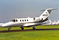 N651CJ @ KNEW - Cessna CitationJet CJ1 [525-0361] New Orleans-Lakefront~N 10/10/2000 - by Ray Barber