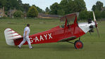 G-AAYX @ EGTH - 2. G-AAYX preparing to display at The Shuttleworth Flying Day and LAA Party in the Park. - by Eric.Fishwick