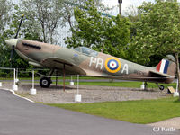 R6690 @ EGYK - On external display at the Yorkshire Aviation Museum, Elvington. - by Clive Pattle