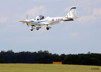 G-BYUN @ EGYD - In action at RAF Cranwell EGYD - by Clive Pattle