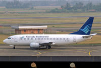 PK-GHR @ WIII - Boeing 737-34S [29109] (Garuda) Jakarta-Soekarno Hatta International~PK 26/10/2006 - by Ray Barber