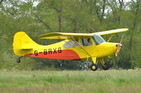 G-BRXG @ EGSV - Landing at Old Buckenham.