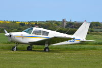 G-AVLB @ X3CX - Parked at Northrepps. - by Graham Reeve