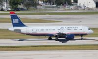 N105UW @ FLL - US Airways A320 - by Florida Metal