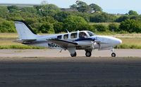 N600PE @ EGFH - Visiting Beech Baron. - by Roger Winser