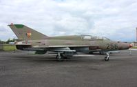 256 @ EDUG - MiG-21UM - by Mark Pasqualino