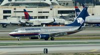 N788XA @ KLAX - Aeromexico (classic livery), is here at Los Angeles Int'l(KLAX), shortly after arrival from Mexico City Int'l(MMMX) - by A. Gendorf