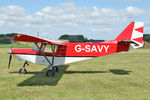 G-SAVY @ EGBR - ICP MXP-740 Savannah VG Jabiru(1) at The Real Aeroplane Club's Radial Engine Aircraft Fly-In, Breighton Airfield, June 7th 2015. - by Malcolm Clarke