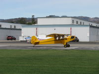 N23266 @ SZP - 1939 Piper J3C-65 CUB, Continental A&C65 65 Hp, takeoff roll Rwy 04 - by Doug Robertson