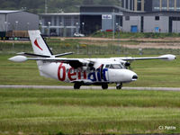 OY-PBI @ EGPD - In action at Aberdeen Airport, Scotland EGPD - by Clive Pattle