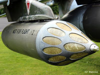XV748 @ EGYK - Rocket Pod detail - On display at the Yorkshire Air Museum, Elvington, Yorks, UK former EGYK - by Clive Pattle