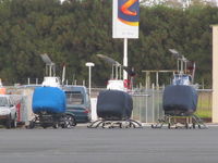 ZK-HMA @ NZAR - Plus HMJ and IBB outside hangar - by magnaman