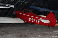 G-BEYW @ EGCB - Hangared at Barton, EGCB - by Clive Pattle