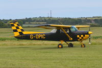 G-OPIC @ X3CX - Just landed at Northrepps. - by Graham Reeve