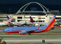 N930WN @ KLAX - Southwest, is here shortly after landing at Los Angeles Int'l(KLAX) - by A. Gendorf