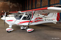 G-CDZG @ EGCB - Hangared at Barton Airfield, Manchester - EGCB - by Clive Pattle