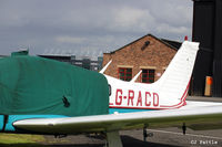 G-RACO @ EGCB - Close up at Barton EGCB, Manchester - by Clive Pattle