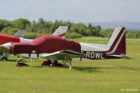 G-ROWL @ EGCB - Parked up at Barton EGCB, Manchester - by Clive Pattle