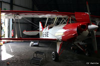 G-SKIE @ EGCB - Undergoing maintenance whilst hangared at Barton EGCB, Manchester - by Clive Pattle