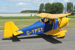 G-YPSY @ EGBR - Andreasson BA-4B at The Real Aeroplane Company's Radial Engine Aircraft Fly-In, Breighton Airfield, June 7th 2015. - by Malcolm Clarke