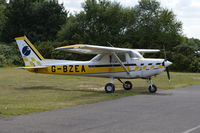 G-BZEA @ EGLK - Cessna A152 Aerobat at Blackbushe. Ex N7606L. - by moxy