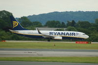 EI-DWP @ EGCC - Ryanair Boeing 737-8AS at Take Off Manchester Airport. - by David Burrell