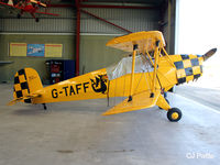 G-TAFF @ EGBR - Hangared at The Real Aeroplane Company Ltd, Breighton Airfield, Yorkshire, U.K.  - EGBR - by Clive Pattle
