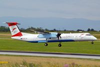 OE-LGH @ LOWW - De Havilland Canada DHC-8Q-402 Dash 8 [4075] (Austrian Arrows) Vienna-Schwechat~OE 13/07/2015 - by Ray Barber