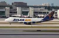 N415MC @ MIA - Atlas 747-400