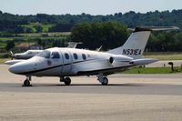 N531EA @ LFMV - Eclipse, Kemble based, seen parked up at Avignon Caumont Airport France.