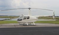 N443SH @ ORL - Robinson R44 - by Florida Metal