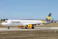 D-AIAD @ LMML - A321 D-AIAD Condor - by Raymond Zammit