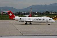 HB-JVE @ LOWG - Helvetic Fokker 100 for Swiss @ GRZ - by Stefan Mager