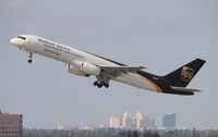 N459UP @ MIA - UPS 757-200 - by Florida Metal