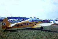 G-ATVW @ EGBK - Rollason D.62B Condor [RAE615] Sywell~G 08/07/1978. From a slide. - by Ray Barber