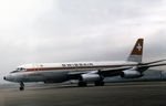 HB-ICE @ LHR - Swissair CV.990A Coronado as seen at Heathrow in the Spring of 1974. - by Peter Nicholson