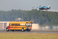 N540SG @ NIP - Melissa Pemberton racing jet bus - by Florida Metal