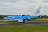 PH-BGQ @ EGCC - Just landed at Manchester. - by Graham Reeve
