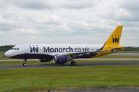 G-OZBY @ EGCC - Just landed at Manchester. - by Graham Reeve