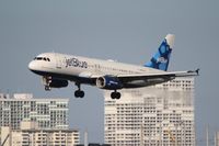 N566JB @ FLL - Jet Blue - by Florida Metal