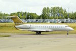 N689WM @ EGGW - 2007 Bombardier BD-700-1A11, c/n: 9265 at Luton - by Terry Fletcher